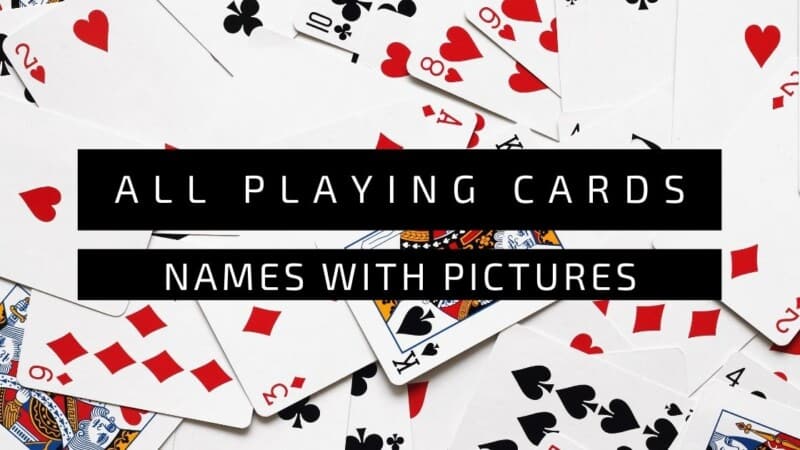 Playing Cards Names With Pictures