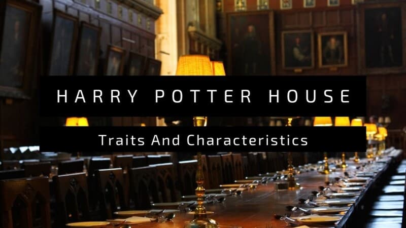 harry potter house characteristics